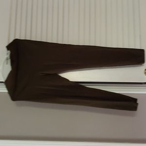 Military green leggings, size L, EUC